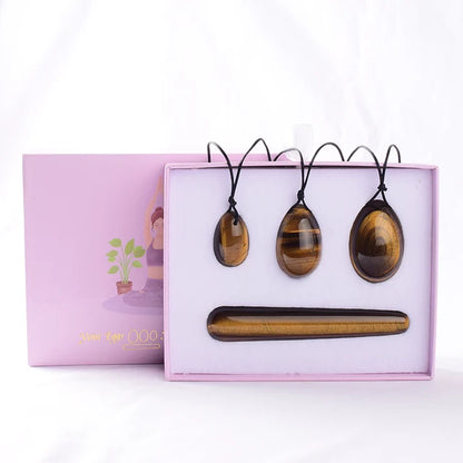 Natural Crystal Yoni Egg Set