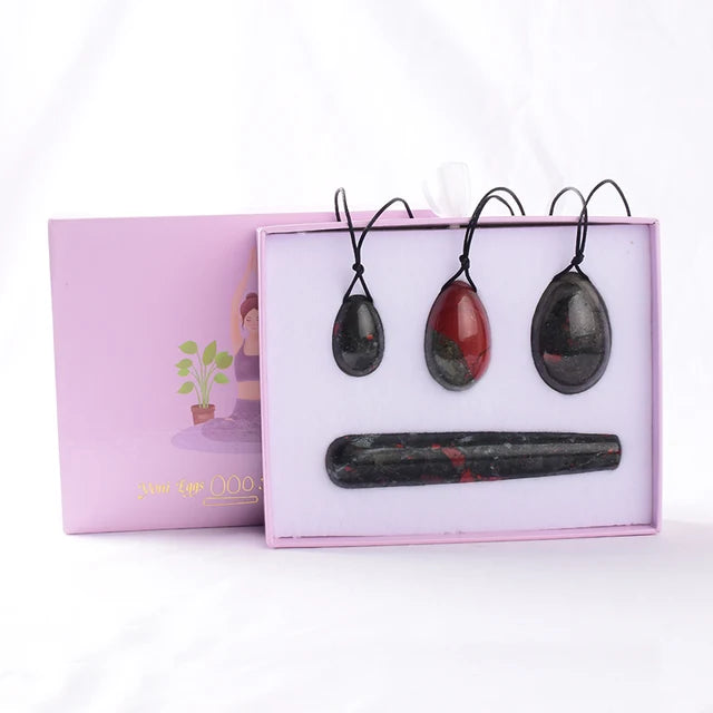 Natural Crystal Yoni Egg Set