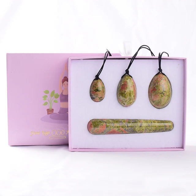 Natural Crystal Yoni Egg Set