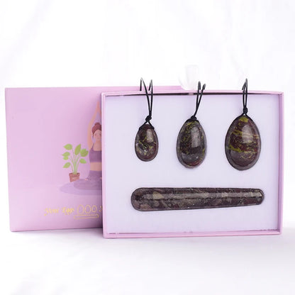 Natural Crystal Yoni Egg Set