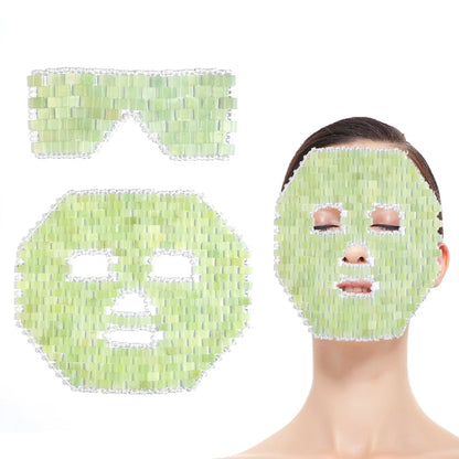 Jade Eye Rest Mask - Natural Crystal Therapy