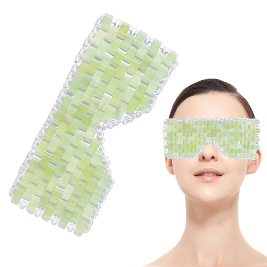 Jade Eye Rest Mask - Natural Crystal Therapy