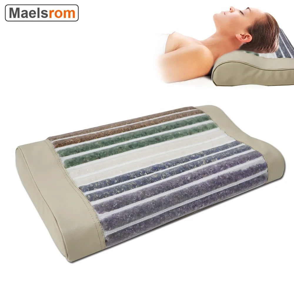 Spine & Sleep Restore Pillow (Infused with Tourmaline)